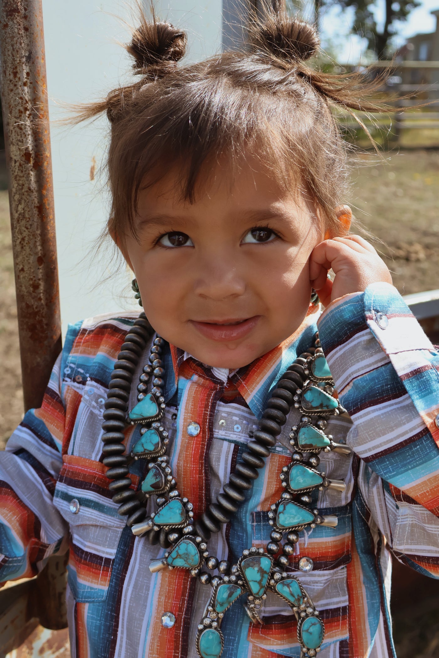 The Taos Sunset Pearl Snap Shirt