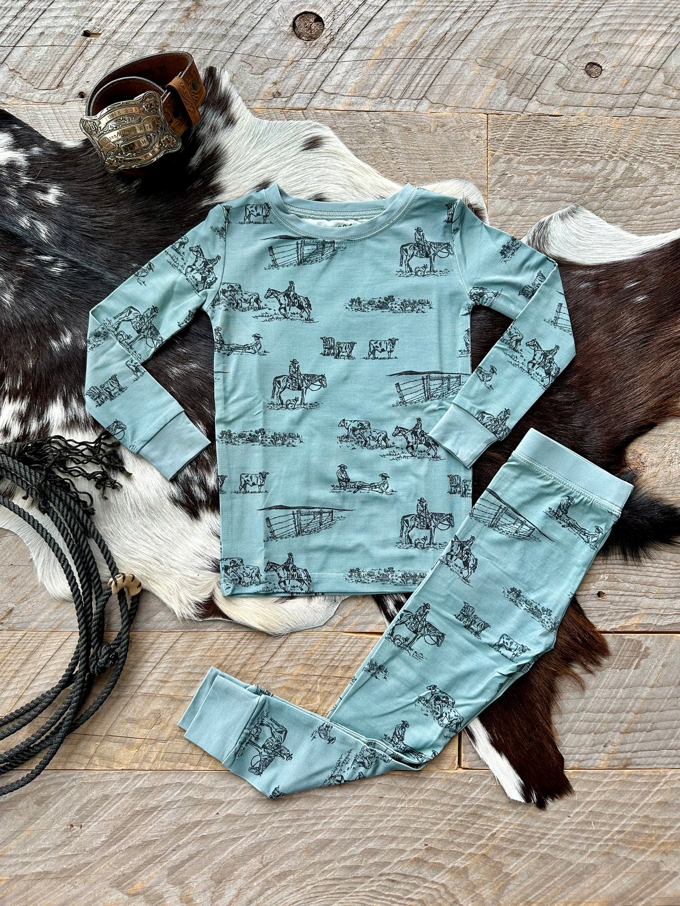 Prairie Cowboy Toddler Pajamas