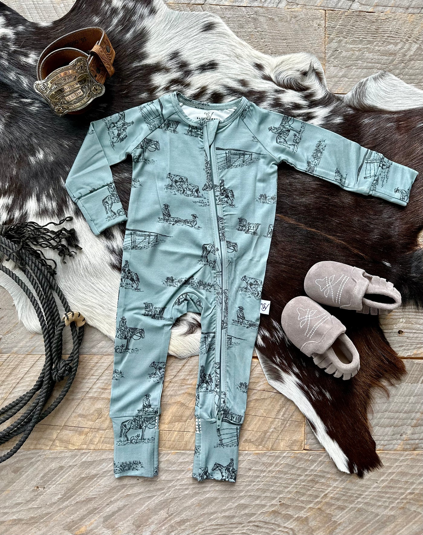 Prairie Cowboy Infant Pajamas