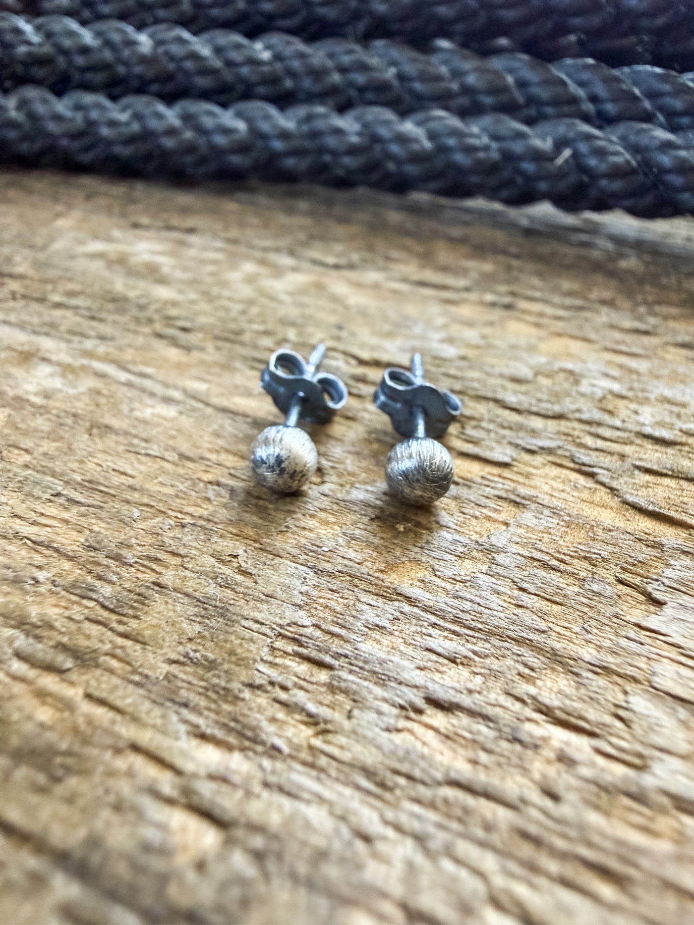 Navajo Pearl Stud Earrings