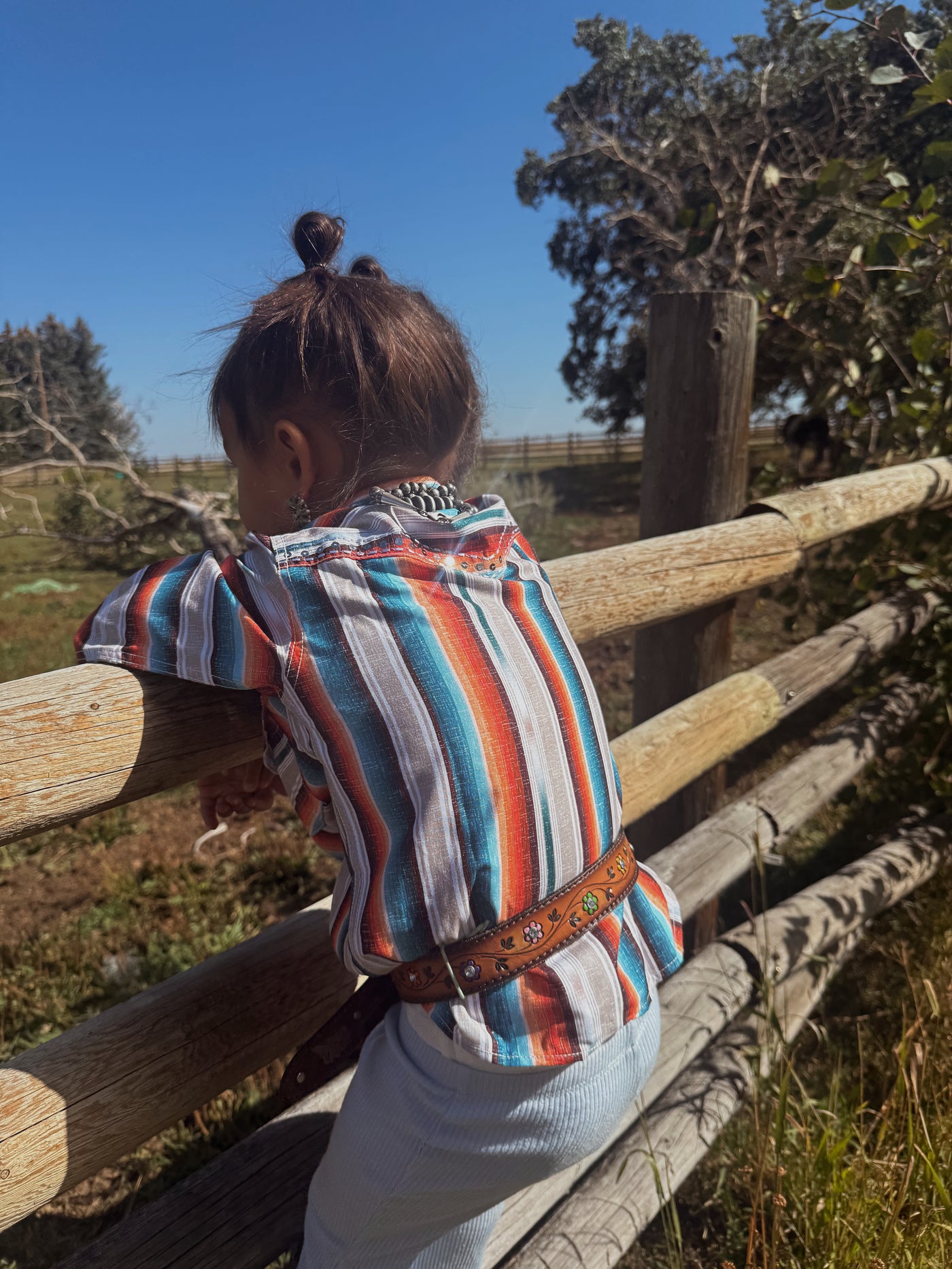 The Taos Sunset Pearl Snap Shirt