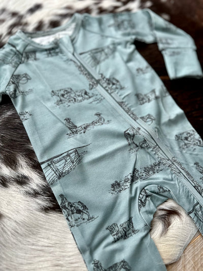 Prairie Cowboy Infant Pajamas