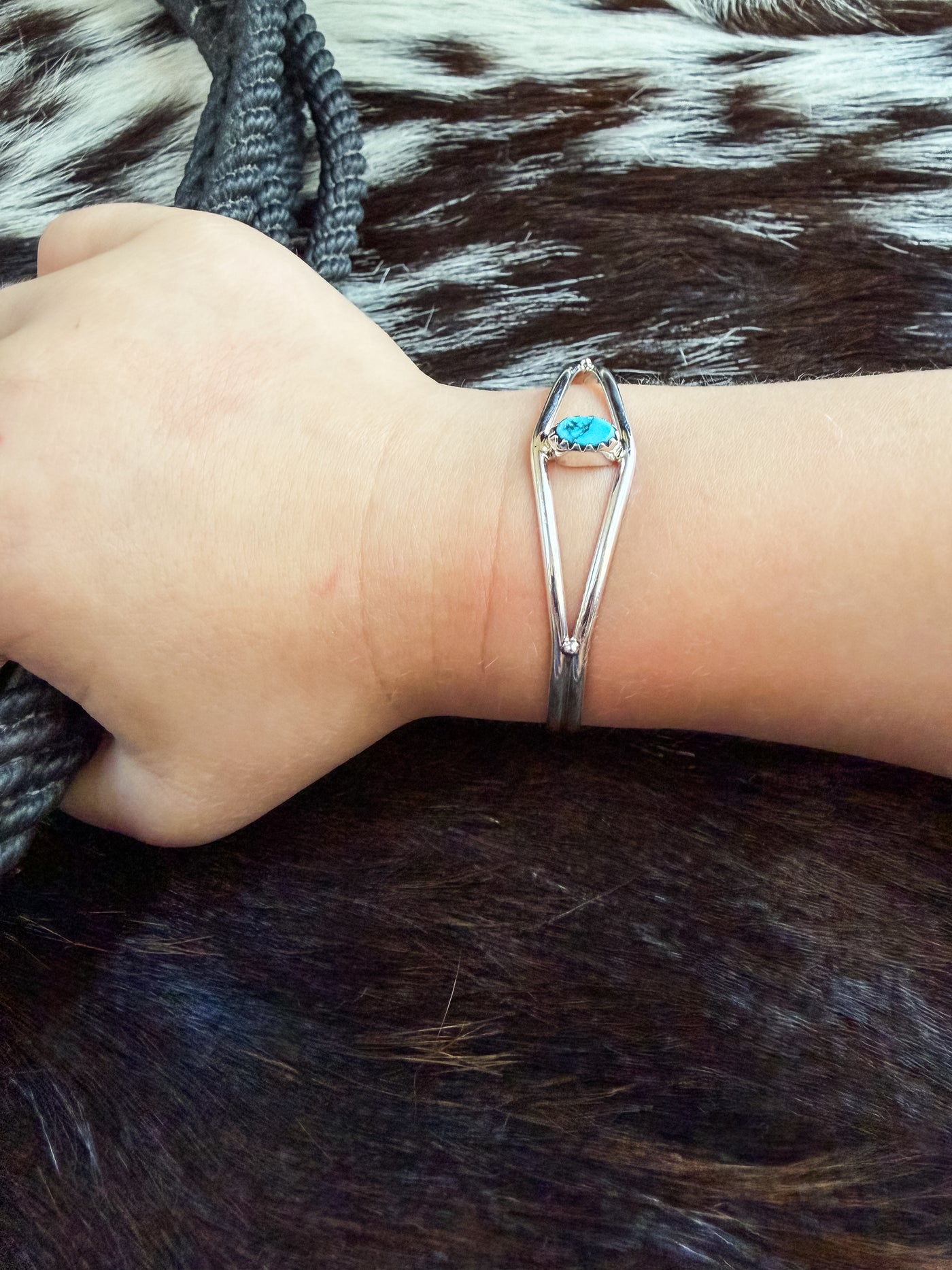 The Larkspur Baby Bracelet