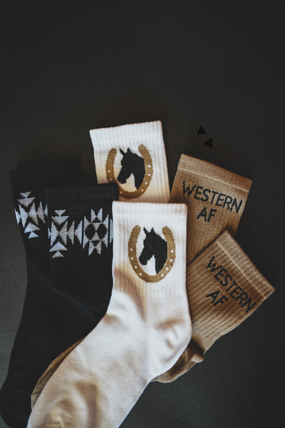 Western AF Socks {Women}