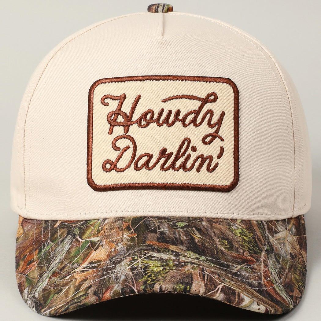 Howdy Darlin’ Patch Realtree Cap