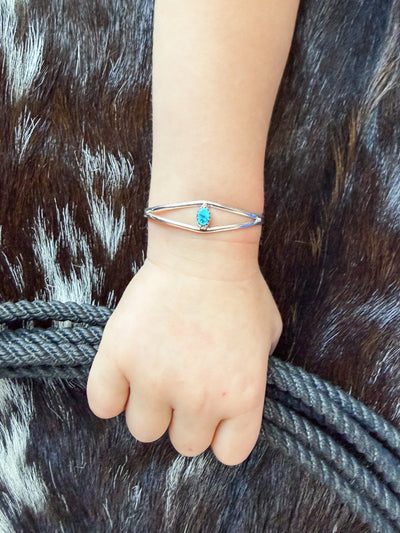 The Larkspur Baby Bracelet