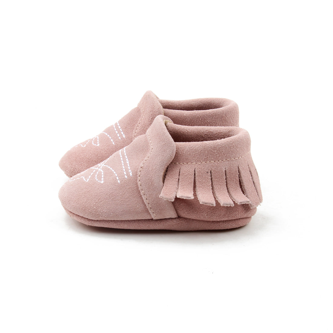 Bar 11 Couture Pink Suede Boot Mocc - Rural Raised Couture