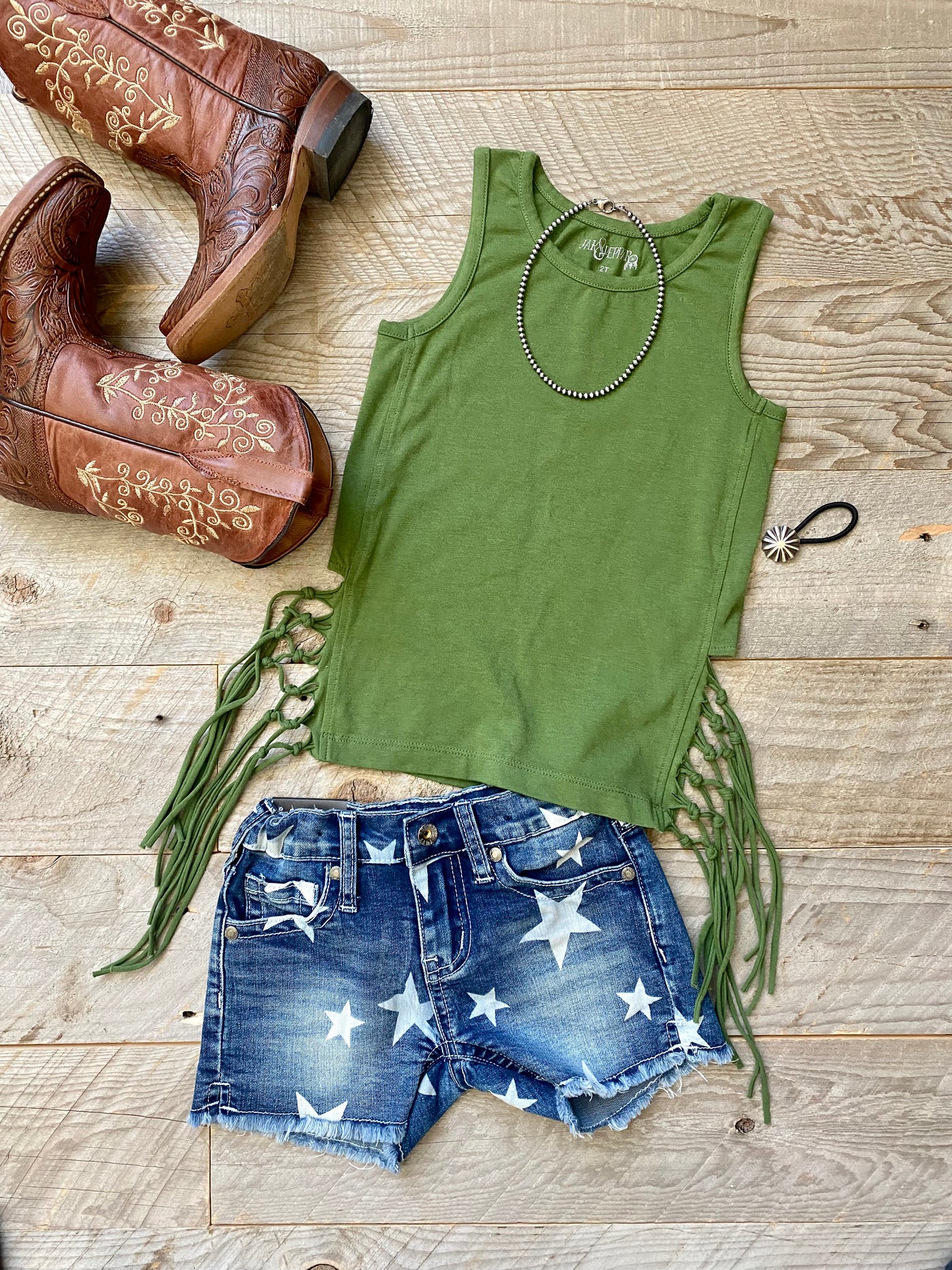 The Finley Fringe Tank Top